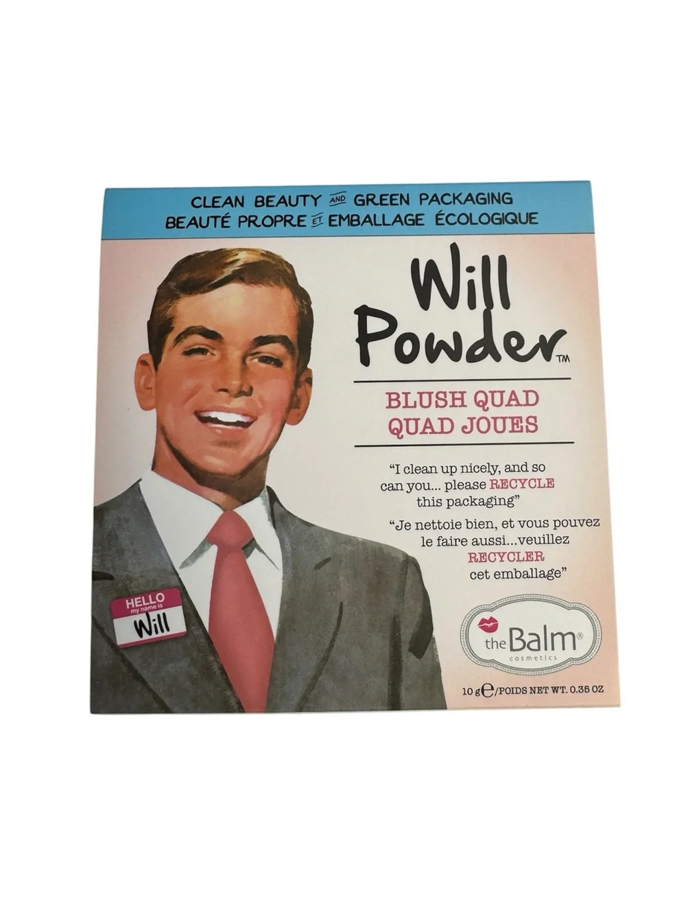 theBalm Will Powder Blush Quad Palette